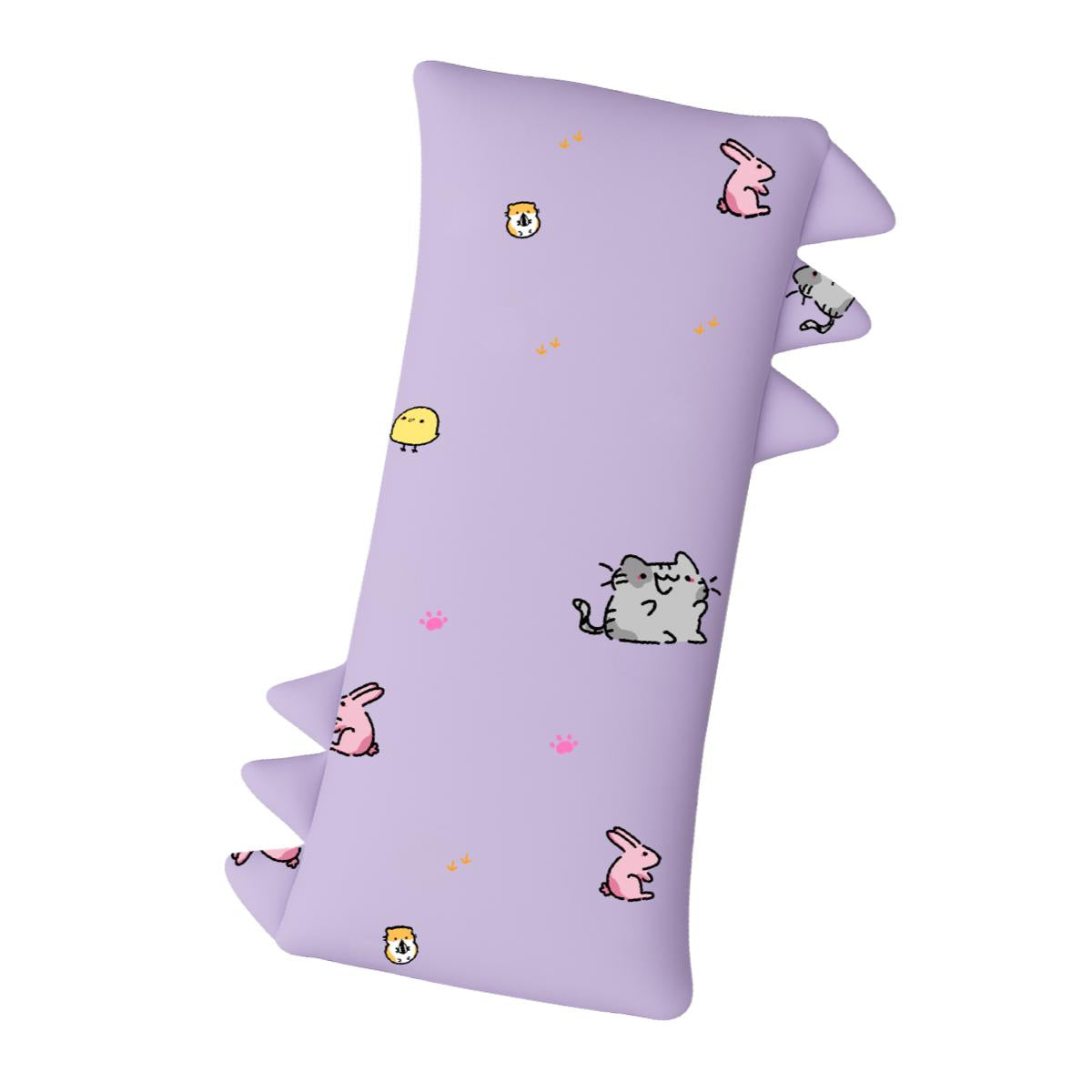 Baby Bamboo Pillow Soft Hugging Bedtime Bolster - Little Friends