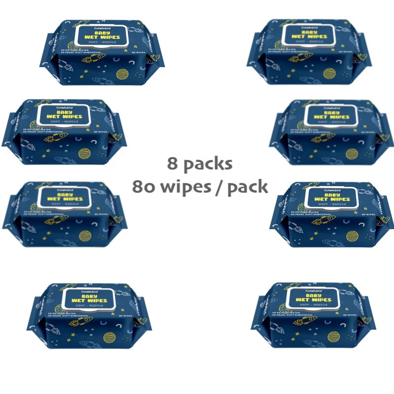baby wet wipes 8 packs