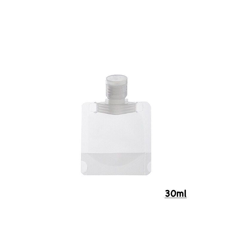Disposable Shampoo Container Pack for Travel Friendly Size