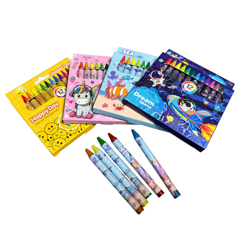 Children Crayon Set Kids Birthday Goodie Bag Gift Children Day