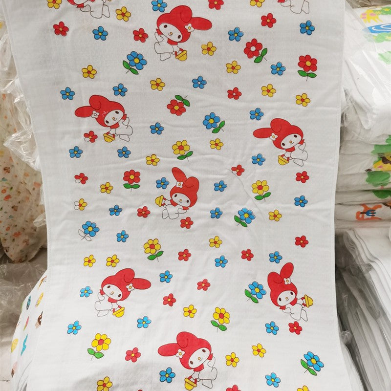 Baby Towels Cute Children Bath Towel Kids Muslin Gauze Water Absorbing Washcloths
