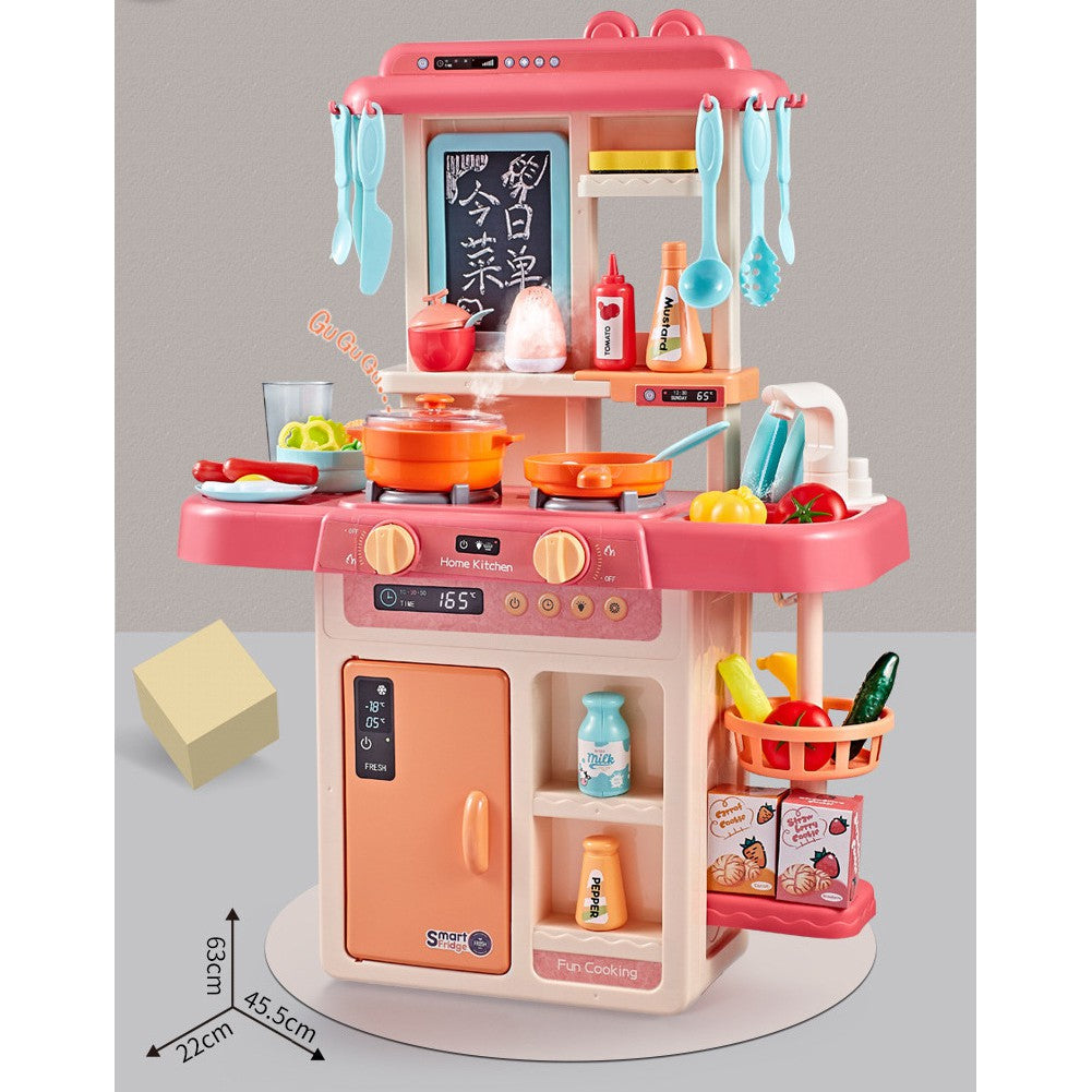 Children Kitchen Toy with Mist 63cm 72cm