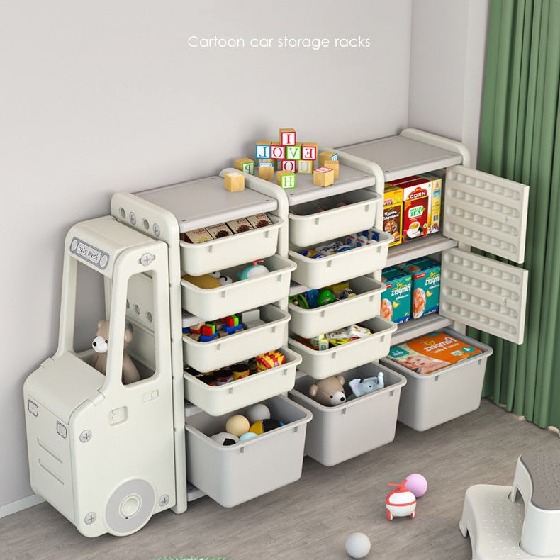 Baby Toy and Accessories Storage Organiser Rack Kids Cute Multi Layer Wardrobe