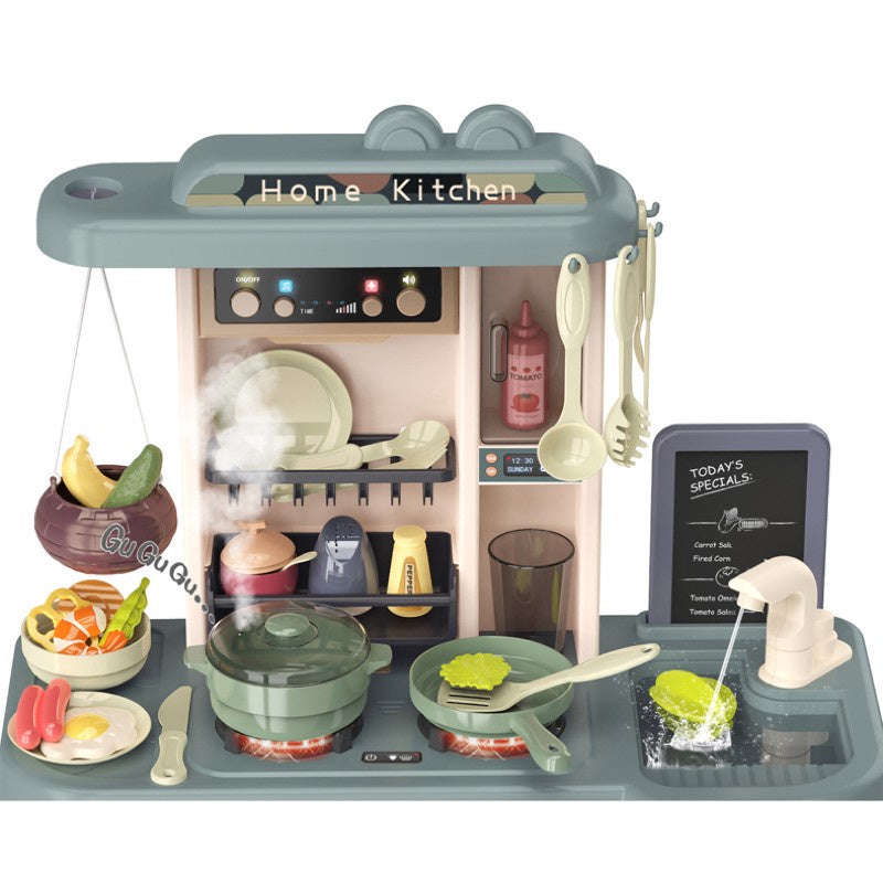 Children Kitchen Toy with Mist 63cm 72cm