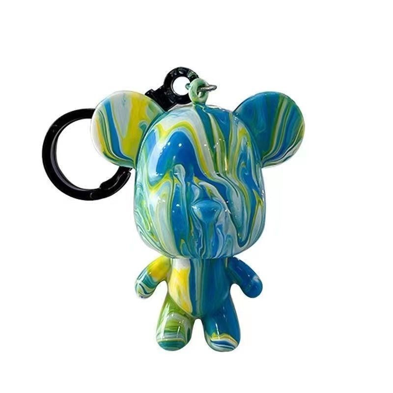Fluid Bear DIY Keychain Blindbox Kids Goodie Bag Birthday Art Gift
