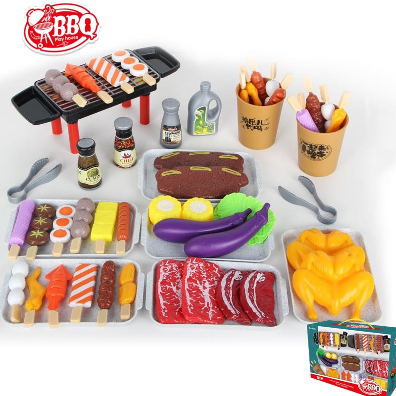 Kids 56pcs Pretend Play Breakfast Food Set 88pcs Children Toys