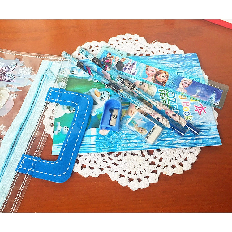 Children 6 in 1 Stationery Gift Goodies Bag Pack for Preschool Birthday Party