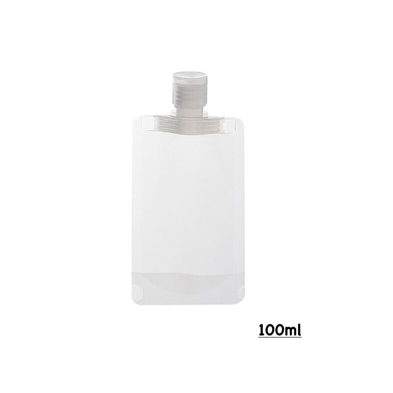 Disposable Shampoo Container Pack for Travel Friendly Size