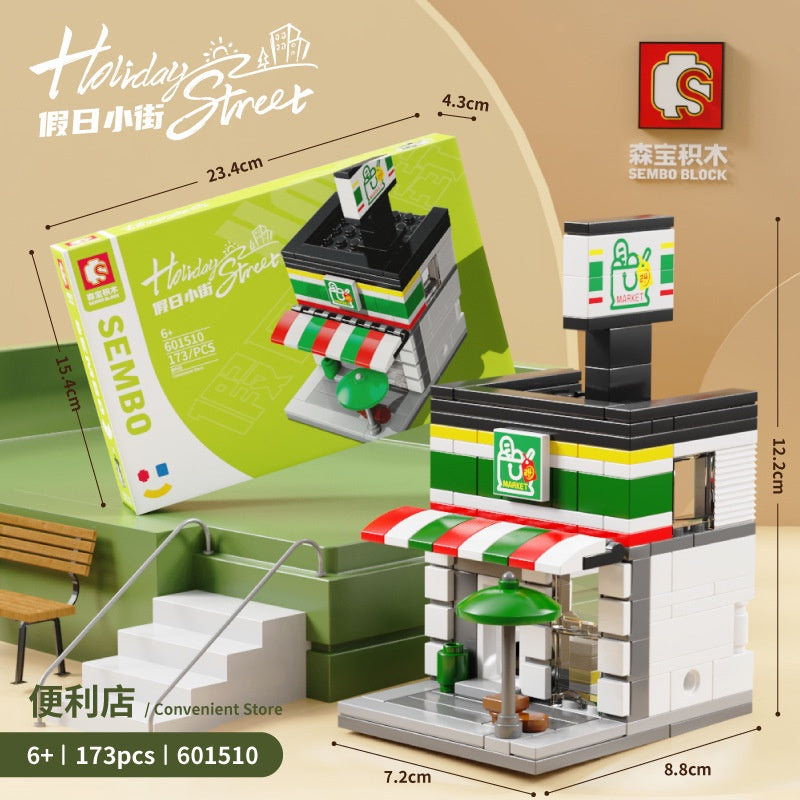 Sembo Block Street Series Nano Building Blocks Toy