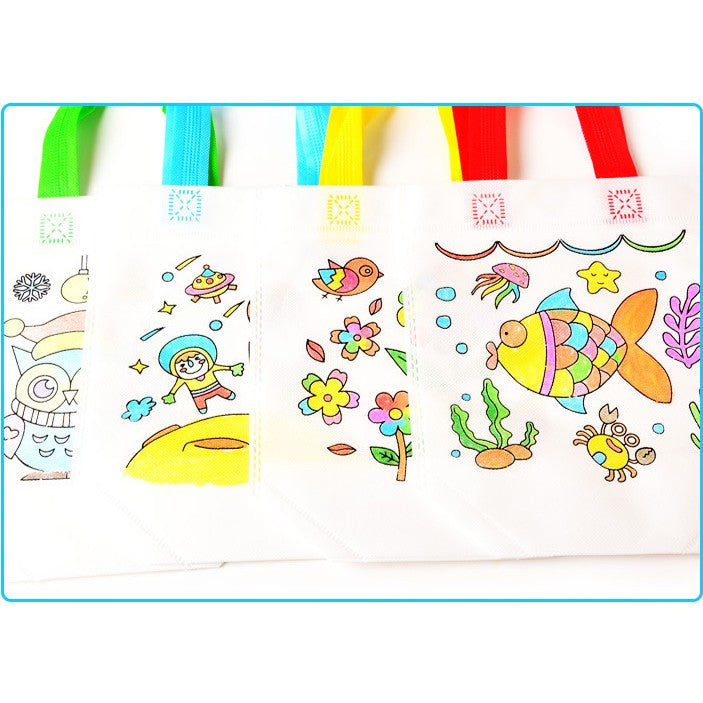 Children DIY Colouring Bag | Goodie Bag Kids Party Gift