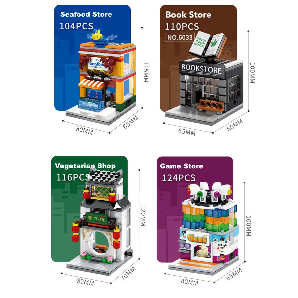 Sembo Block Street Series Nano Building Blocks Toy