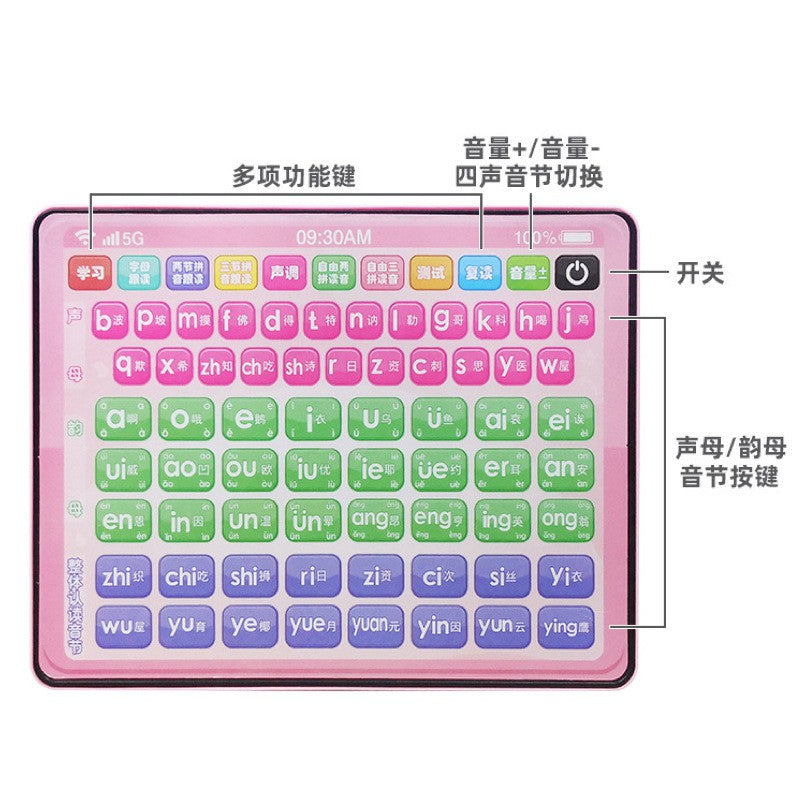 Children Learn Chinese Audio Tablet HanYu PinYin