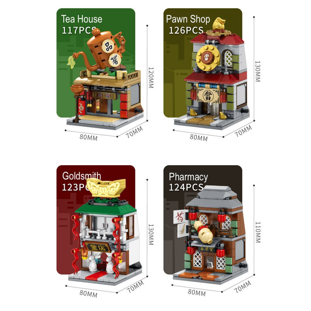 Sembo Block Street Series Nano Building Blocks Toy