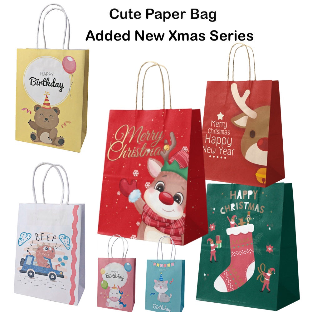 Paper Bag for Children Goodie Bag Kids Birthday Party Gift and Children Day