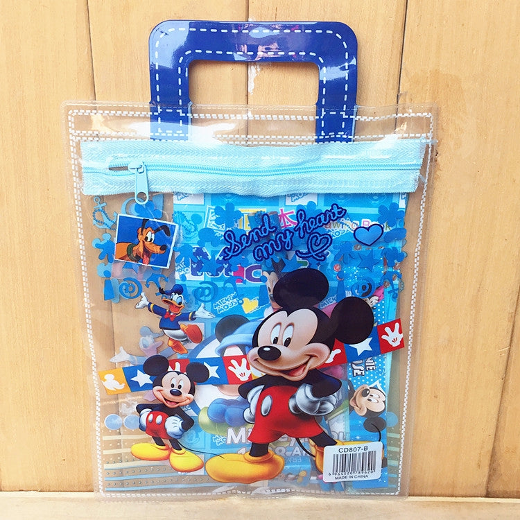 Children 6 in 1 Stationery Gift Goodies Bag Pack for Preschool Birthday Party