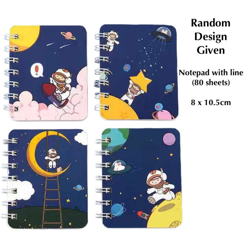 Mini Notebook A7 Kids Cute Notepad for Goodie Bag Children Birthday Gift