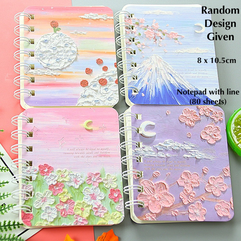Mini Notebook A7 Kids Cute Notepad for Goodie Bag Children Birthday Gift