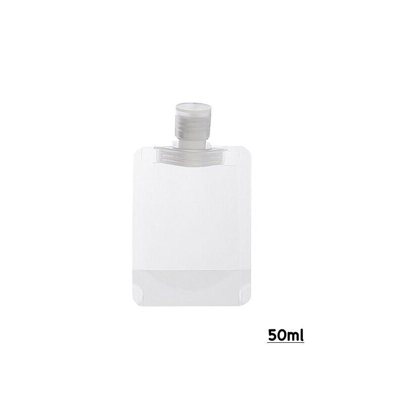 Disposable Shampoo Container Pack for Travel Friendly Size