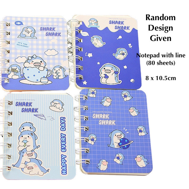Mini Notebook A7 Kids Cute Notepad for Goodie Bag Children Birthday Gift