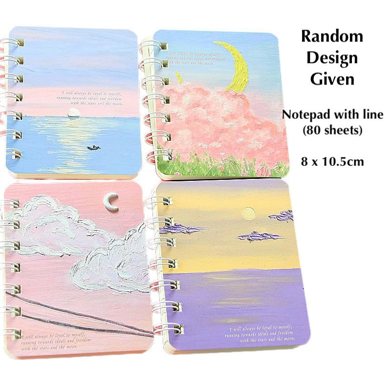Mini Notebook A7 Kids Cute Notepad for Goodie Bag Children Birthday Gift
