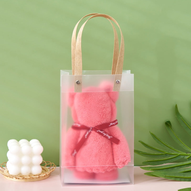 Cute Bear Towel Kids Goodie Bag Gift Wedding Door Gift