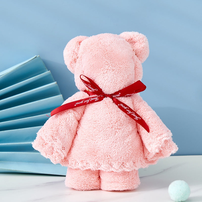 Cute Bear Towel Kids Goodie Bag Gift Wedding Door Gift