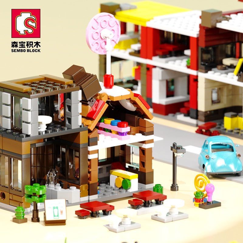 Sembo Block Street Series Nano Building Blocks Toy