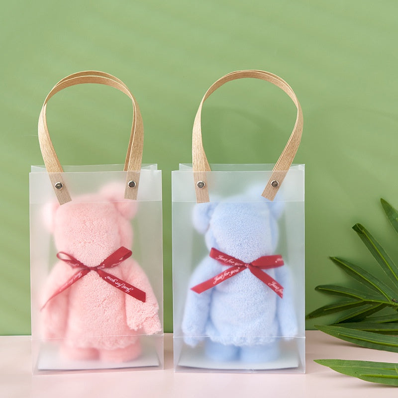 Cute Bear Towel Kids Goodie Bag Gift Wedding Door Gift