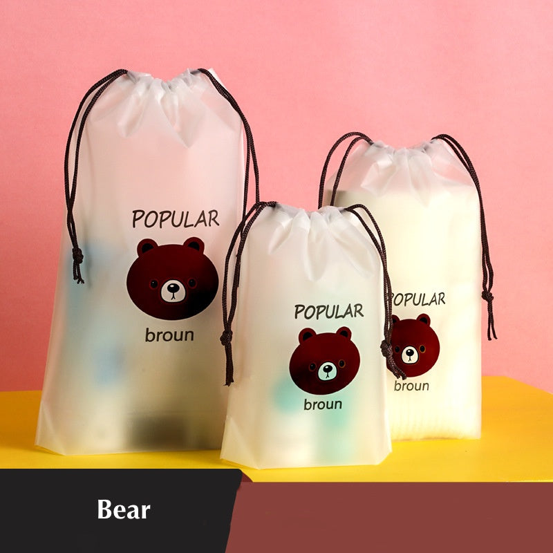 Cute Drawstring Pouch for Travel Organiser and Goodies Storage Bag
