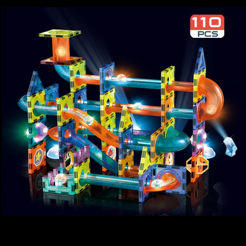 Kids 3D Magnetic Tiles Building Blocks Educational Stacking Magnet Toys
