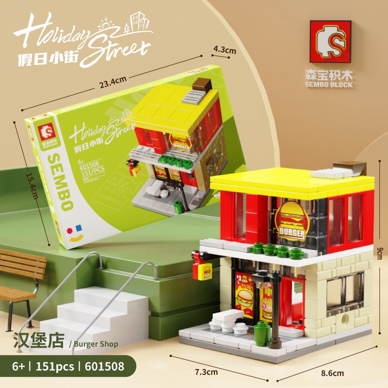 Sembo Block Street Series Nano Building Blocks Toy