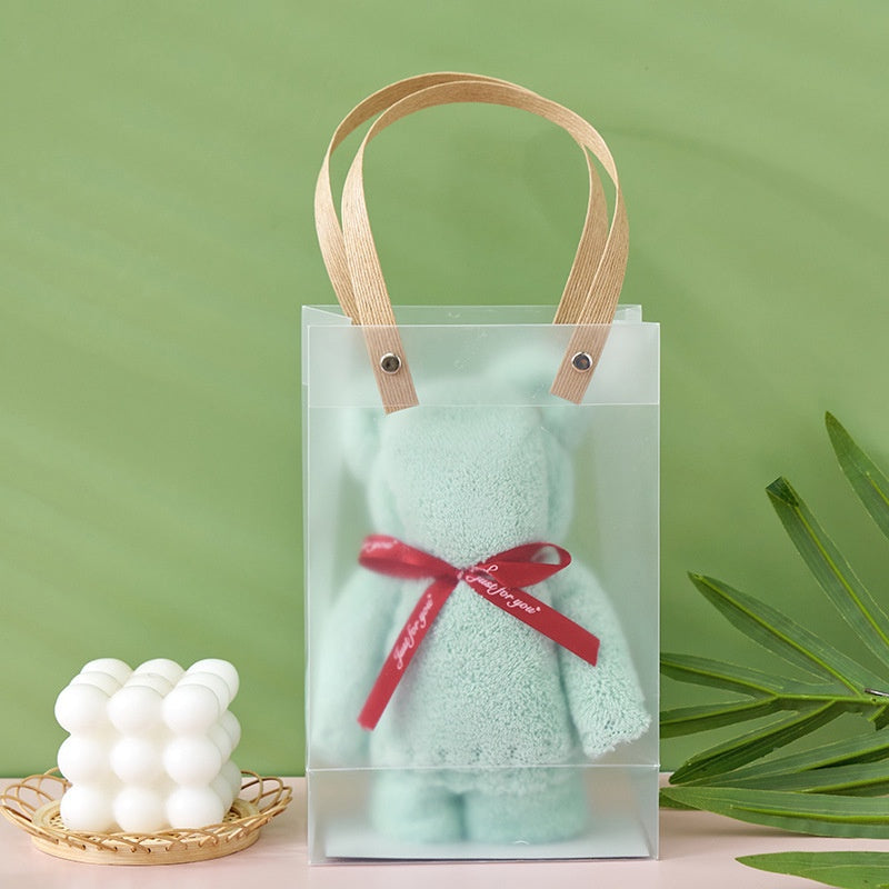 Cute Bear Towel Kids Goodie Bag Gift Wedding Door Gift