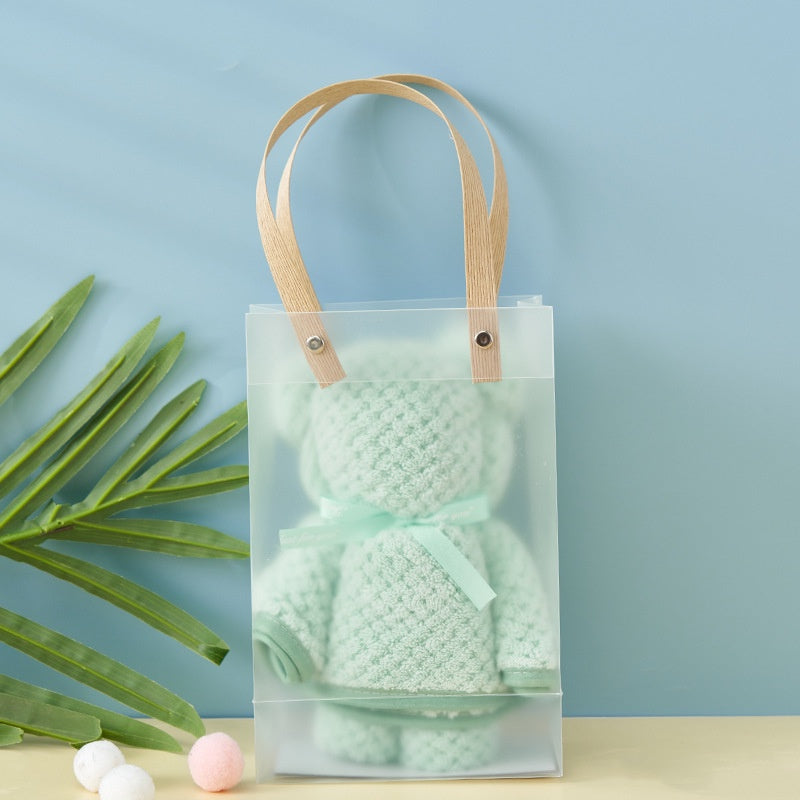 Cute Bear Towel Kids Goodie Bag Gift Wedding Door Gift