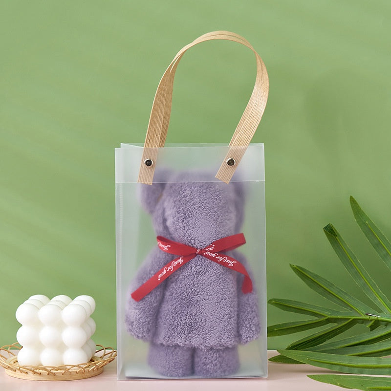 Cute Bear Towel Kids Goodie Bag Gift Wedding Door Gift