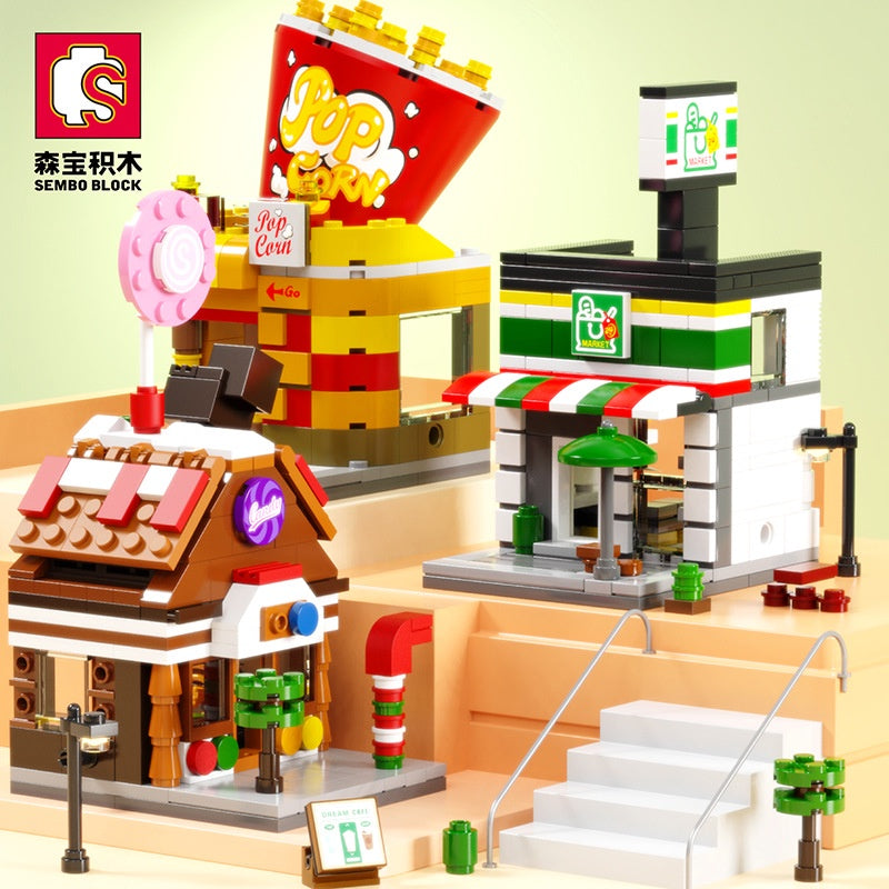Sembo Block Street Series Nano Building Blocks Toy