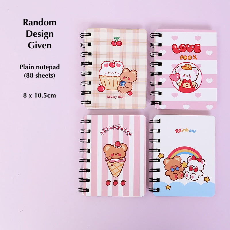 Mini Notebook A7 Kids Cute Notepad for Goodie Bag Children Birthday Gift