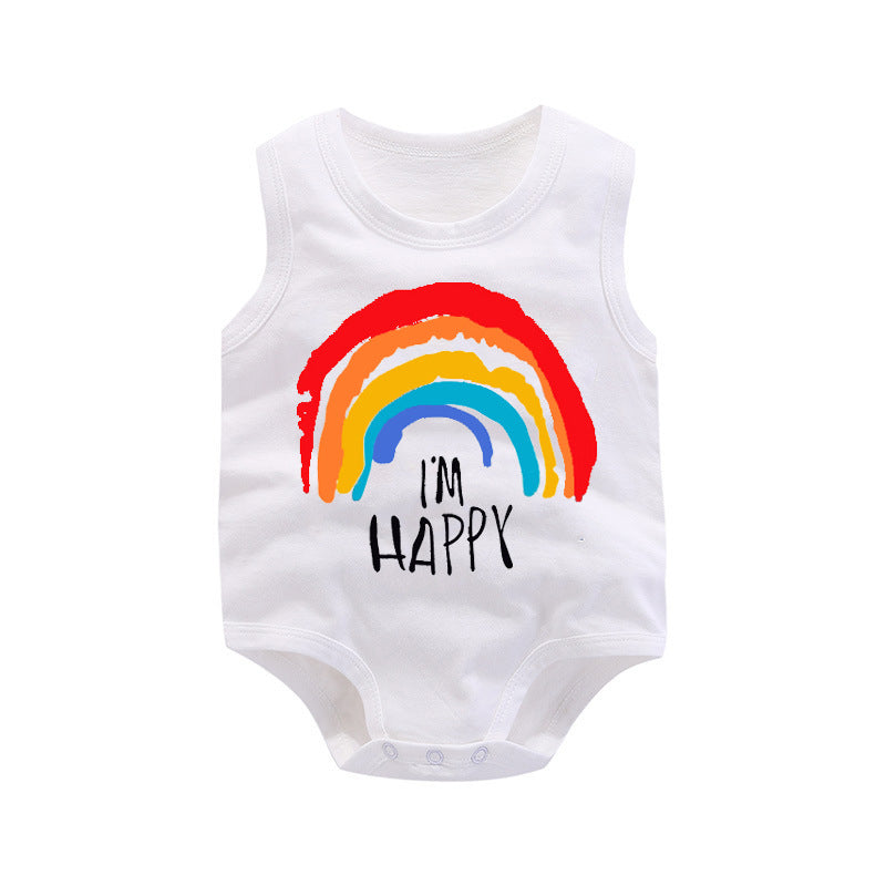 Baby Sleeveless Romper Cotton Bodysuits