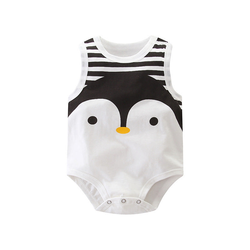 Baby Sleeveless Romper Cotton Bodysuits
