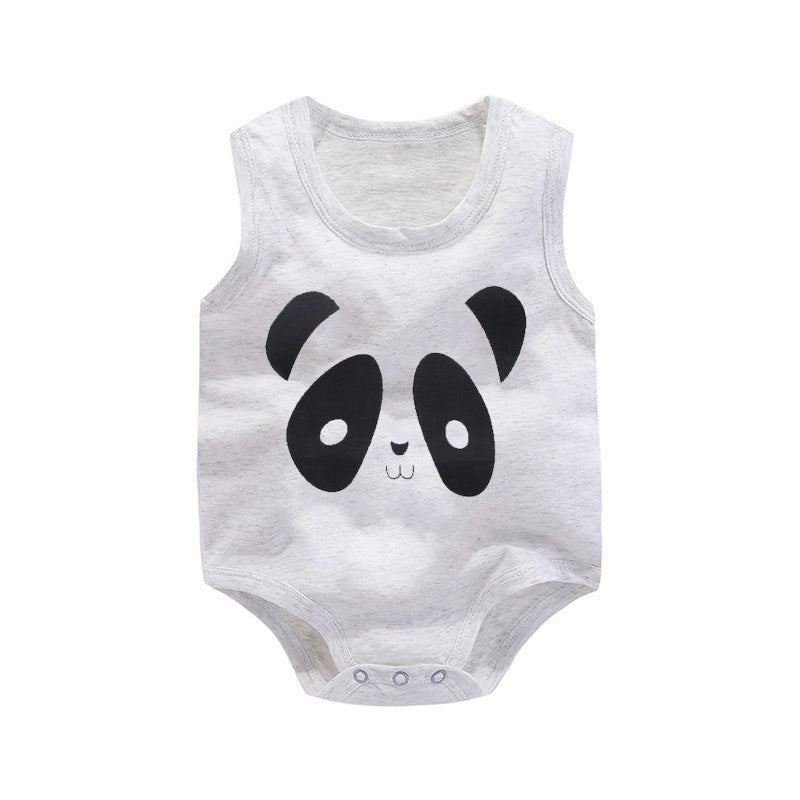 Baby Sleeveless Romper Cotton Bodysuits