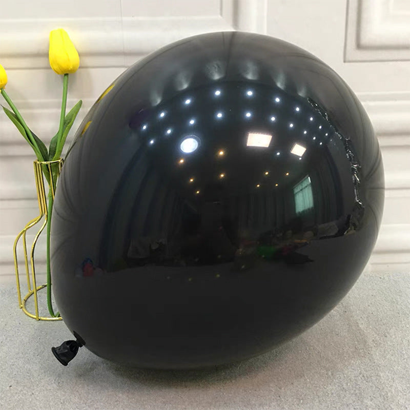 10inch Latex Birthday Balloons Party Supply Air Balloon Toy Macarons and Metallic Colour