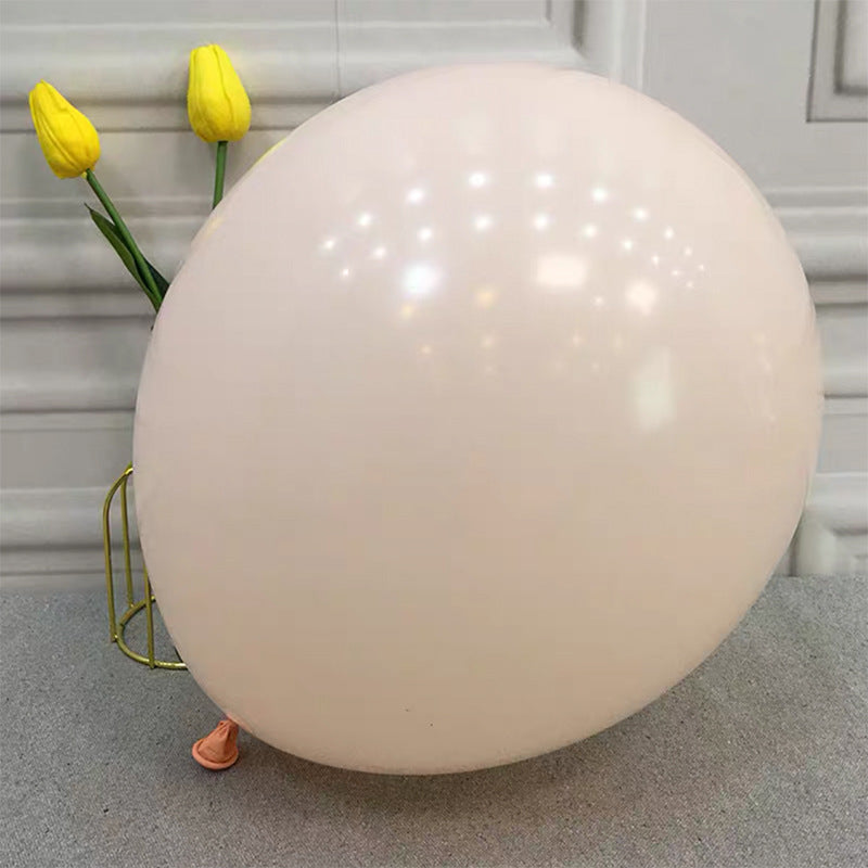 10inch Latex Birthday Balloons Party Supply Air Balloon Toy Macarons and Metallic Colour