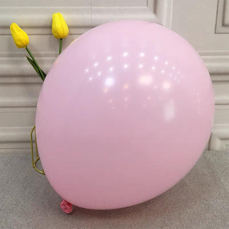 10inch Latex Birthday Balloons Party Supply Air Balloon Toy Macarons and Metallic Colour