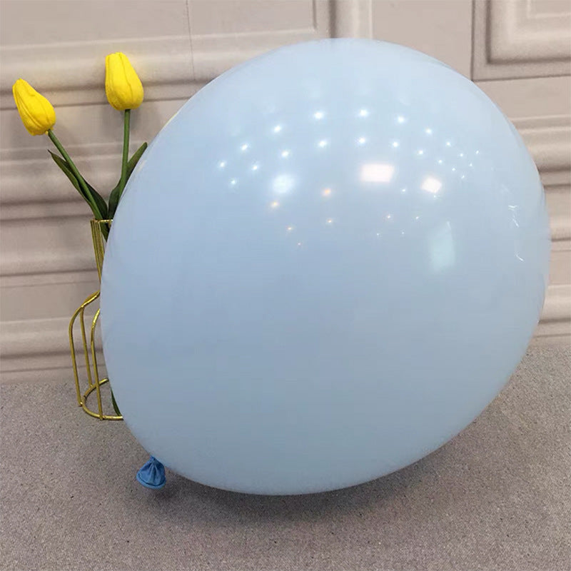 10inch Latex Birthday Balloons Party Supply Air Balloon Toy Macarons and Metallic Colour