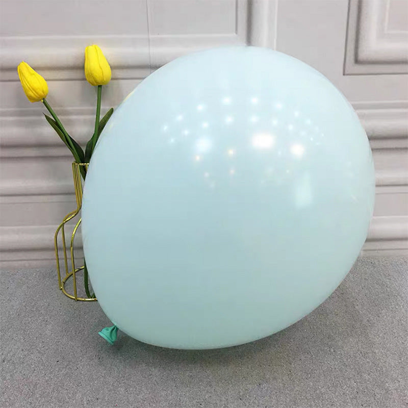 10inch Latex Birthday Balloons Party Supply Air Balloon Toy Macarons and Metallic Colour