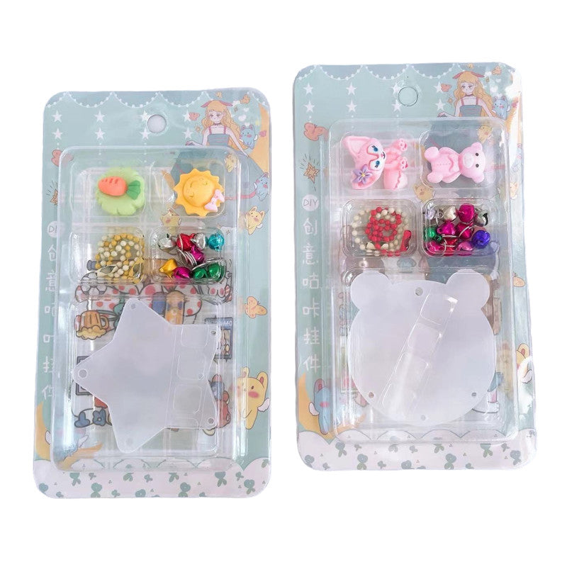 Kids DIY Acrylic Keychain Goodies Bag Art Handicraft