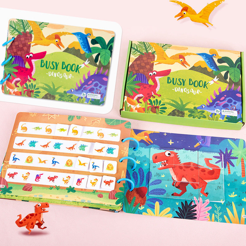 Kids Early Learning Busy Book Montessori Educational Toy