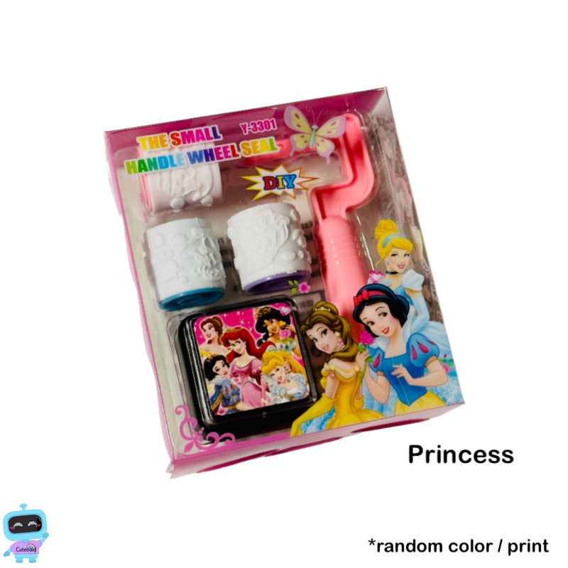Kids Cartoon Rolling Stamps Birthday Gift Children Day Goodie Bag