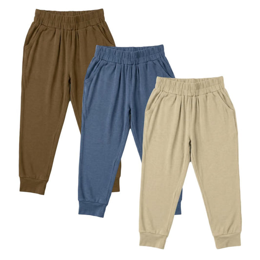 Bamboo Long Pants Plain Colour Cooling Eczema Friendly
