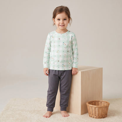 Cooling Bamboo Long Sleeve Tops Goose Farm Soft Comfortable Cooling Sleepwear | Family Matching Wear