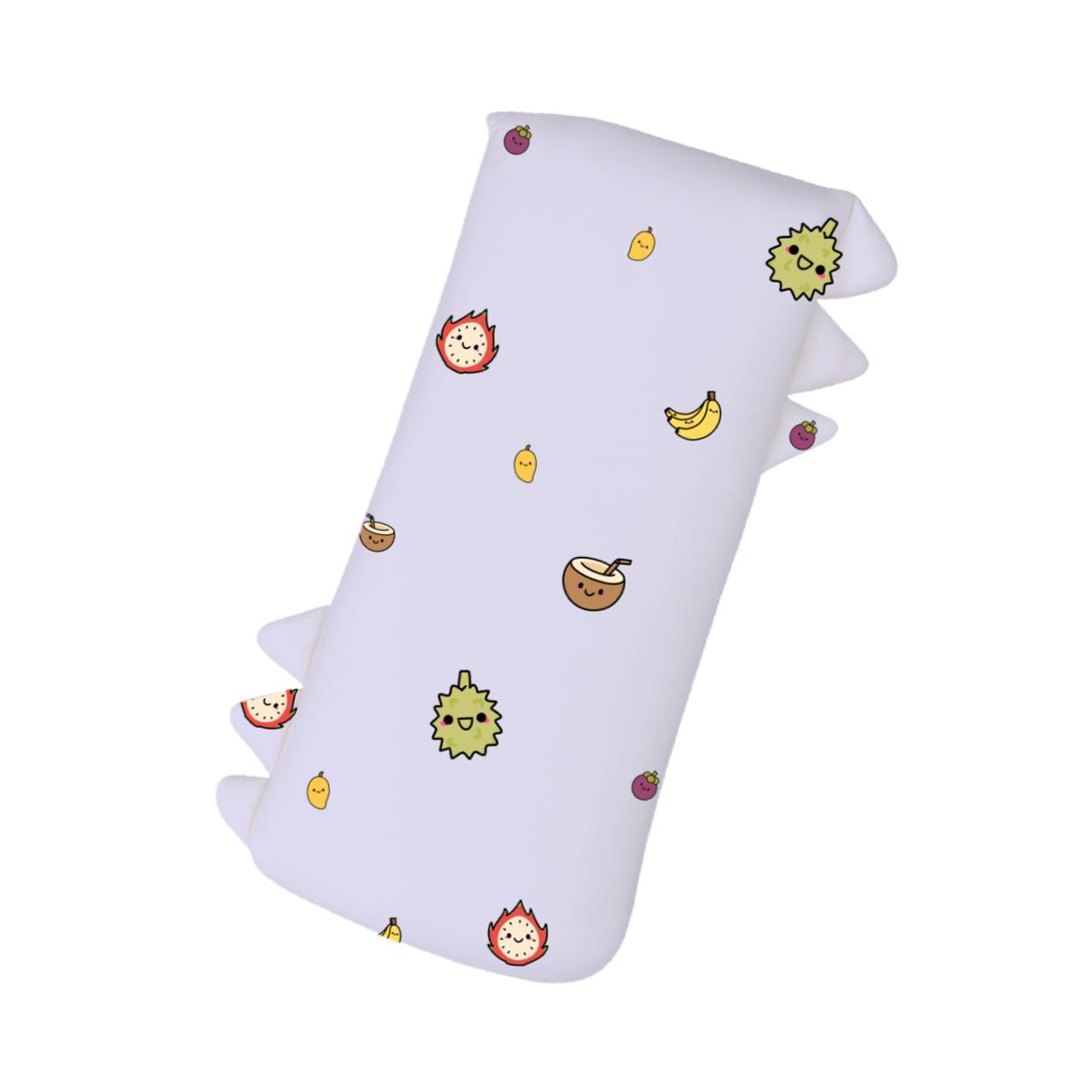 bamboo pillow in tropical fruit design, cuteboid brand